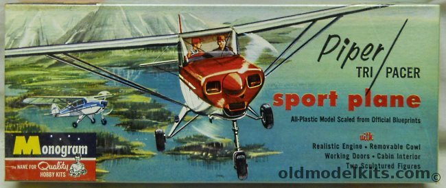 Monogram 1/32 Piper Tri-Pacer Four Star Issue, PA25-98 plastic model kit